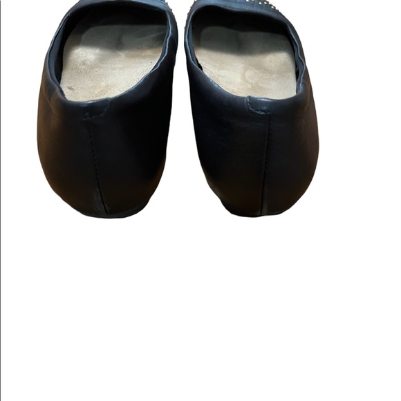 Vionic Bondi Black Studded Gold Loafers Flats Size 6.5 - Picture 5 of 5